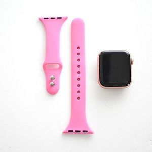 Get Moving Pink Slim Sport Apple Watch Band 38mm-40mm